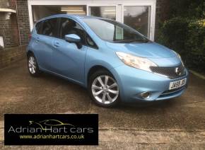 NISSAN NOTE 2014 (14) at Adrian Hart Cars Ipswich