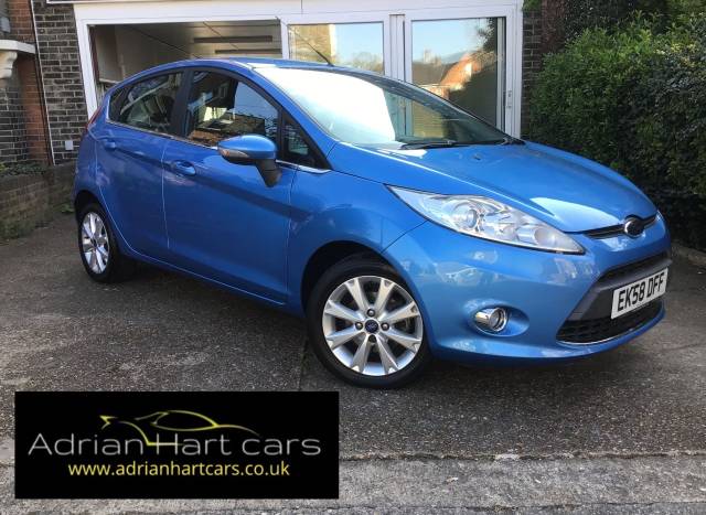 Ford Fiesta 1.25 Zetec 5dr [82] Hatchback Petrol Blue