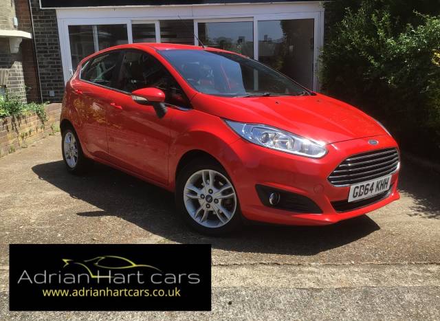 Ford Fiesta 1.25 82 Zetec 5dr Hatchback Petrol Red