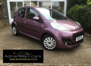 PEUGEOT 107 at Adrian Hart Cars Ipswich