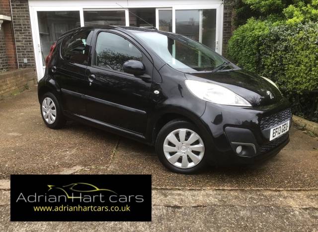 Peugeot 107 1.0 Active 5dr Hatchback Petrol Black