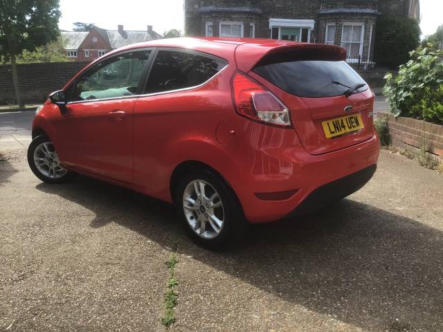 2014 Ford Fiesta 1.25 82 Zetec 3dr