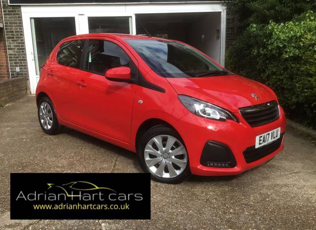 Peugeot 108 1.0 Active 5dr Hatchback Petrol Red
