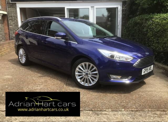 Ford Focus 1.5 EcoBoost 182 Titanium X 5dr Estate Petrol Blue