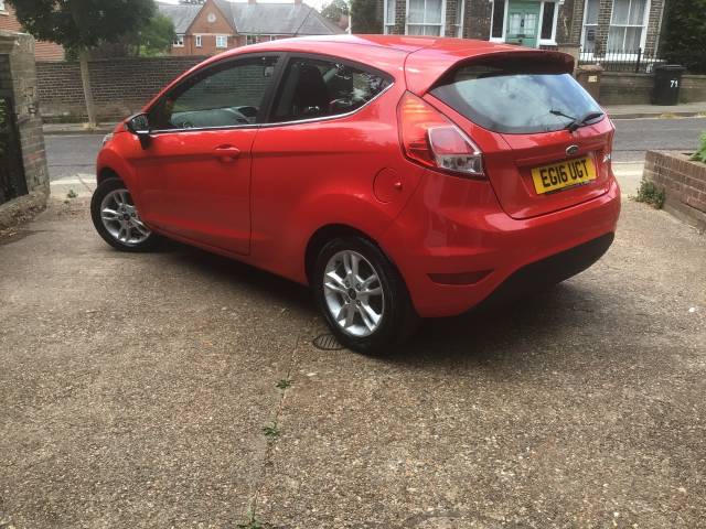 2016 Ford Fiesta 1.25 82 Zetec 3dr