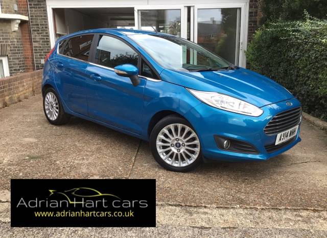 Ford Fiesta 1.5 TDCi Titanium 5dr Hatchback Diesel Blue
